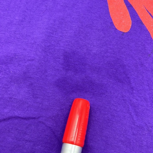 VINTAGE Y2K NOTORIOUS B.I.G. MENS SIZE 2XL T-SHIRT PURPLE TEES - Picture 8 of 10